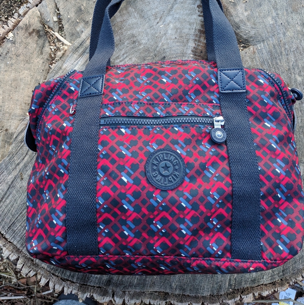 Kipling Shoulder Baby Bag Pocket Book EUC